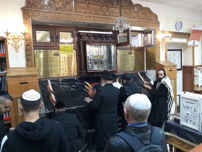 Do Humania pielgrzymują Żydzi z całego świata – 23 października 2019. Fot. Mateusz Marek (IPN)