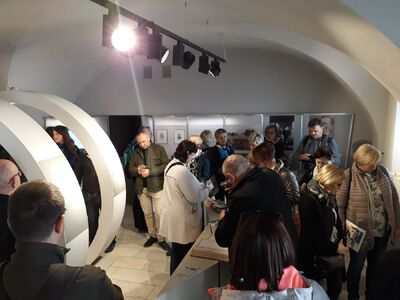 W Muzeum Josepha Conrada-Korzeniowskiego w Berdyczowie – 24 października 2019. Fot. Mateusz Marek (IPN)