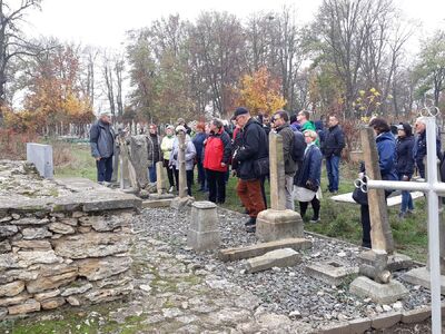 Cmentarz w Latyczowie – 25 października 2019. Fot. Mateusz Marek (IPN)
