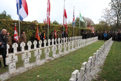 Uroczyste obchody 75. rocznicy wyzwolenia Bredy przez żołnierzy 1 Dywizji Pancernej – Breda (Holandia) – 26–27 października 2019. Fot. BUWiM IPN