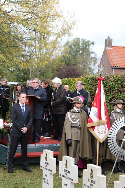 Uroczyste obchody 75. rocznicy wyzwolenia Bredy przez żołnierzy 1 Dywizji Pancernej – Breda (Holandia) – 26–27 października 2019. Fot. BUWiM IPN