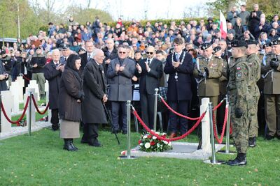 Uroczyste obchody 75. rocznicy wyzwolenia Bredy przez żołnierzy 1 Dywizji Pancernej – Breda (Holandia) – 26–27 października 2019. Fot. BUWiM IPN