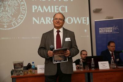 Konferencja naukowa „Obrazy II wojny światowej w materiałach fotograficznych i filmowych” – Warszawa, 28 października 2019. Fot. Katarzyna Adamów (IPN)