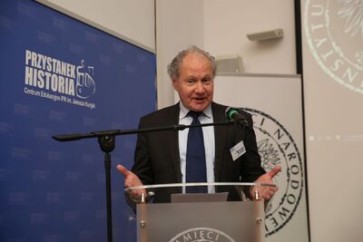 Konferencja naukowa „Obrazy II wojny światowej w materiałach fotograficznych i filmowych” – Warszawa, 28 października 2019. Fot. Katarzyna Adamów (IPN)