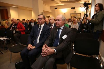 Konferencja naukowa „Obrazy II wojny światowej w materiałach fotograficznych i filmowych” – Warszawa, 28 października 2019. Fot. Katarzyna Adamów (IPN)