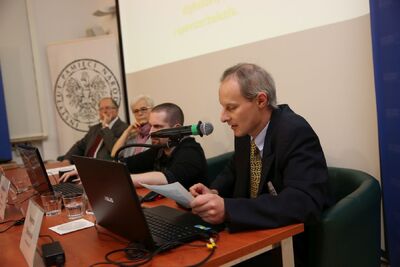 Konferencja naukowa „Obrazy II wojny światowej w materiałach fotograficznych i filmowych” – Warszawa, 28 października 2019. Fot. Katarzyna Adamów (IPN)