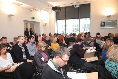 Konferencja naukowa „Obrazy II wojny światowej w materiałach fotograficznych i filmowych” – Warszawa, 28 października 2019. Fot. Piotr Życieński (IPN)