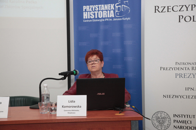 Konferencja naukowa „Obrazy II wojny światowej w materiałach fotograficznych i filmowych” – Warszawa, 28 października 2019. Fot. Piotr Życieński (IPN)