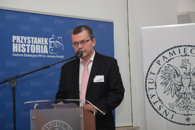 Konferencja naukowa „Obrazy II wojny światowej w materiałach fotograficznych i filmowych” – Warszawa, 28 października 2019. Fot. Piotr Życieński (IPN)