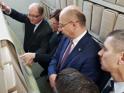 Wizyta przedstawicieli IPN w Bratysławie – 29 października 2019. Fot. Sławek Kasper (IPN)