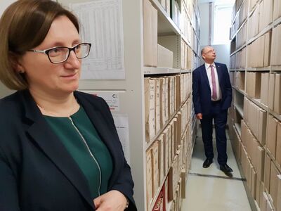 Wizyta przedstawicieli IPN w Bratysławie – 29 października 2019. Fot. Sławek Kasper (IPN)