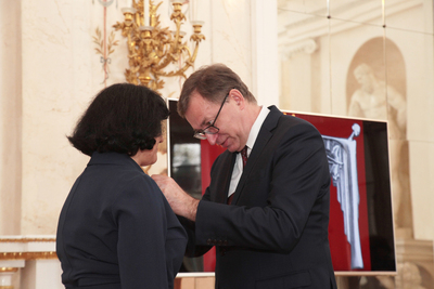 Wręczenie nagród „Świadek Historii” osobom i organizacjom spoza Polski – Warszawa, 29 października 2019. Fot. Piotr Życieński (IPN)