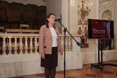 Wręczenie nagród „Świadek Historii” osobom i organizacjom spoza Polski – Warszawa, 29 października 2019. Fot. Piotr Życieński (IPN)