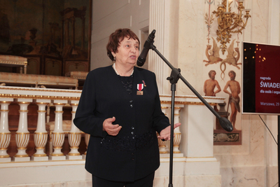 Wręczenie nagród „Świadek Historii” osobom i organizacjom spoza Polski – Warszawa, 29 października 2019. Fot. Piotr Życieński (IPN)