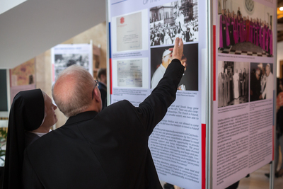 Otwarcie wystawy „Bracia w wierze – Bratia vo viere”, przygotowanej we współpracy z IPN – Bratysława, 29 października 2019. Fot. Sławek Kasper (IPN)