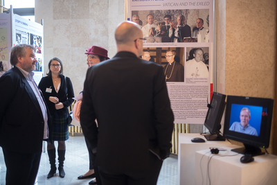 Otwarcie wystawy „Bracia w wierze – Bratia vo viere”, przygotowanej we współpracy z IPN – Bratysława, 29 października 2019. Fot. Sławek Kasper (IPN)