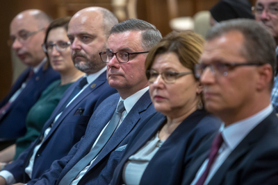 Seminarium naukowe poświęcone współpracy katolików polskich i słowackich w okresie komunizmu – Bratysława, 29 października 2019. Fot. Sławek Kasper (IPN)