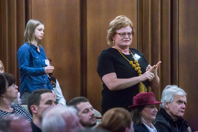 Seminarium naukowe poświęcone współpracy katolików polskich i słowackich w okresie komunizmu – Bratysława, 29 października 2019. Fot. Sławek Kasper (IPN)