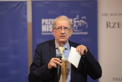 Wykład prof. Wojciecha Roszkowskiego „Czym jest cywilizacja zachodnia?” – Warszawa, 29 października 2019. Fot. Piotr Życieński (IPN)