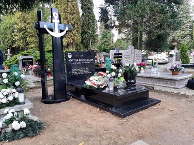 Grób Antoniego Browarczyka w Gdańsku