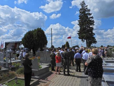 Uroczystości upamiętniające ppor. Antoniego Dołęgę ps. „Znicz”, żołnierza Wojska Polskiego i podziemia niepodległościowego