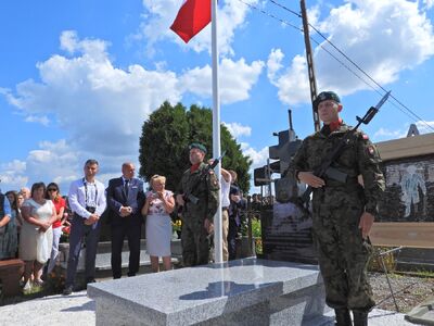 Uroczystości upamiętniające ppor. Antoniego Dołęgę ps. „Znicz”, żołnierza Wojska Polskiego i podziemia niepodległościowego