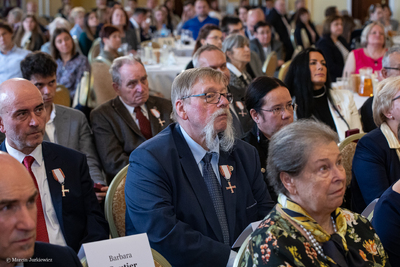 Uroczystość wręczenia Krzyży Wolności i Solidarności byłym działaczom Grup Oporu „Solidarni” – Warszawa, 19.10.2019. Fot. Marcin Jurkiewicz (IPN)