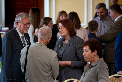 Uroczystość wręczenia Krzyży Wolności i Solidarności byłym działaczom Grup Oporu „Solidarni” – Warszawa, 19.10.2019. Fot. Marcin Jurkiewicz (IPN)