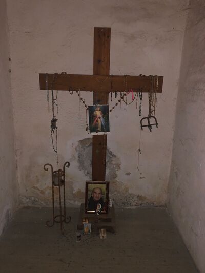 Więzienie w Szkodrze: cela. Fot. Rafał Leśkiewicz (IPN)