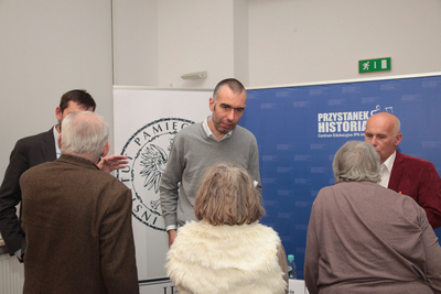 Prezentacja książki „Polska pod okupacją 1939–1945”, tom 3 – Warszawa, 6 listopada 2019. Fot. Piotr Życieński (IPN)