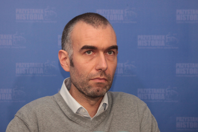 Dr Christhardt Henschel. Prezentacja książki „Polska pod okupacją 1939–1945”, tom 3 – Warszawa, 6 listopada 2019. Fot. Piotr Życieński (IPN)