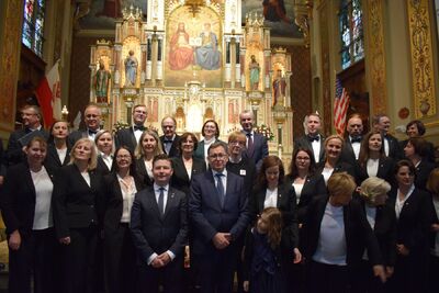 Msza św. w kościele pw. Trójcy Świętej – Chicago, 10 listopada 2019