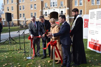 W Detroit prezes IPN dr Jarosław Szarek otworzył wystawę IPN „Ojcowie Niepodległości” – 9 listopada 2019