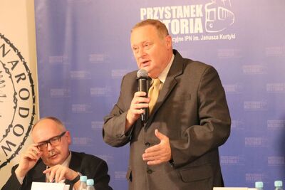 Prezentacja książki „Armia Krajowa w dokumentach 1939–1945”, tom II, Czerwiec 1941 – kwiecień 1943 – Warszawa, 13 listopada 2019. Fot. Aleksandra Wierzchowska (IPN)