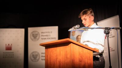 Wręczenie nagród w konkursie „Zło dobrem zwyciężaj” pod patronatem IPN – Warszawa, 9 listopada 2019