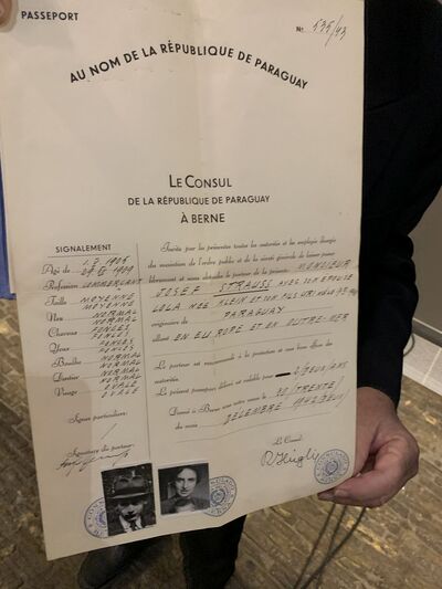 Pokaz filmu „Paszporty Paragwaju” – Haga, 13 listopada 2019. Fot. Ambasada RP w Hadze