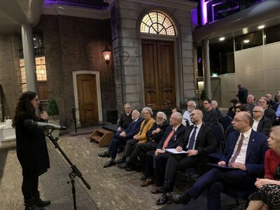 Pokaz filmu „Paszporty Paragwaju” – Haga, 13 listopada 2019. Fot. Ambasada RP w Hadze