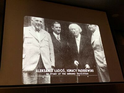 Pokaz filmu „Paszporty Paragwaju” – Haga, 13 listopada 2019. Fot. Ambasada RP w Hadze