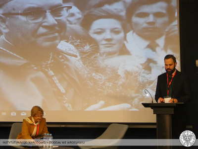 Konferencja naukowa „Kardynał Bolesław Kominek – biskup, dyplomata, wizjoner” – Wrocław, 18 listopada 2019. Fot. Adam Pacześniak (IPN)