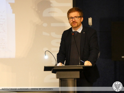 Konferencja naukowa „Kardynał Bolesław Kominek – biskup, dyplomata, wizjoner” – Wrocław, 18 listopada 2019. Fot. Adam Pacześniak (IPN)