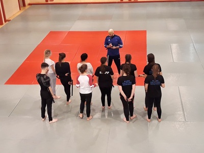 Uczestnicy konkursu „Policjanci w służbie historii” w Centrum Szkoleniowym Policji w Legionowie – 18 listopada 2019. Fot. Mateusz Marek (IPN)