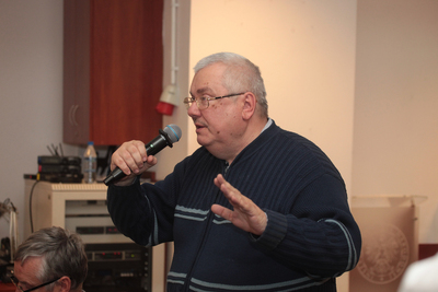 Z cyklu „Na północ od Warszawy. Warmia i Mazury w XX w.” rozmowa o zabytkach regionu w czasach PRL-u – Warszawa, 18 listopada 2019. Fot. Piotr Życieński (IPN)