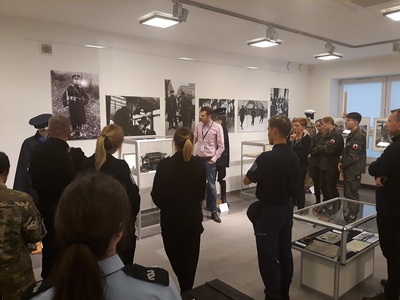 W Biurze Historii i Tradycji Policji  w Warszawie – 19 listopada 2019. Fot. Mateusz Marek (IPN)