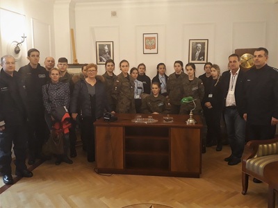 W Biurze Historii i Tradycji Policji  w Warszawie – 19 listopada 2019. Fot. Mateusz Marek (IPN)