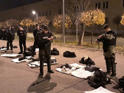 Zajęcia w Centrum Szkolenia Policji w Legionowie – 19 listopada 2019. Fot. Mateusz Marek (IPN)