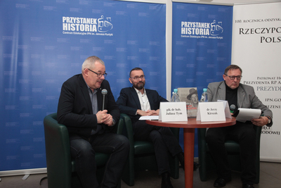 Prezentacja książki Jerzego Kirszaka „Generał Roman Szymański. Żołnierz Pierwszej Kompanii Kadrowej, zdobywca Monte Cassino” – Warszawa, 19 listopada 2019. Fot. Piotr Życieński (IPN)