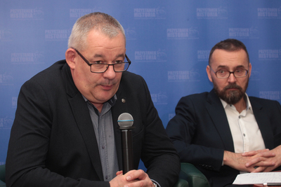 Prezentacja książki Jerzego Kirszaka „Generał Roman Szymański. Żołnierz Pierwszej Kompanii Kadrowej, zdobywca Monte Cassino” – Warszawa, 19 listopada 2019. Fot. Piotr Życieński (IPN)