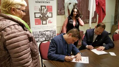 Warsztaty dla nauczycieli w szkole Polskiej Fundacji Kulturalnej w Clark – 19 listopada 2019. Fot. Grzegorz Tymiński