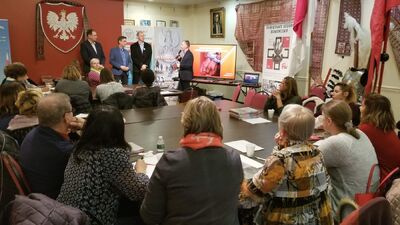 Warsztaty dla nauczycieli w szkole Polskiej Fundacji Kulturalnej w Clark – 19 listopada 2019. Fot. Grzegorz Tymiński