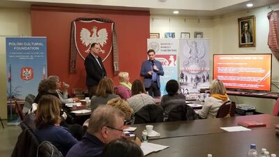 Warsztaty dla nauczycieli w szkole Polskiej Fundacji Kulturalnej w Clark – 19 listopada 2019. Fot. Grzegorz Tymiński